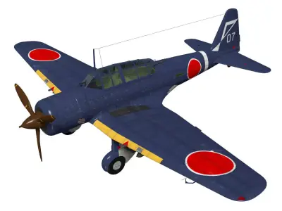 Ki51 Sonia 3D model purchase