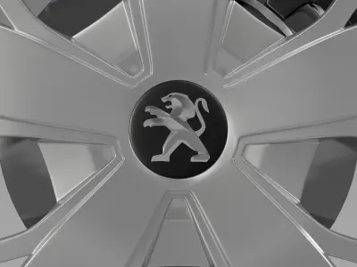 Peugeot Boxer wheel 3D model