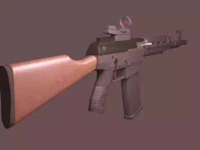 AKMAGPUL ak - rifle 3D model