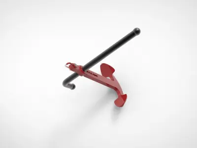 Admiralty Anchor 3D model