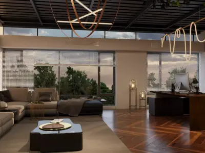 office Industrial Scene 3ds max  3D model