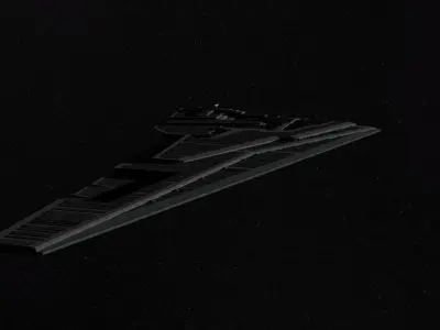 Supremacy Type mega - class Star Dreadnought  3D model