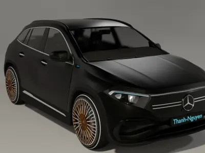 Mercedes-Benz EQA 2021 3D model