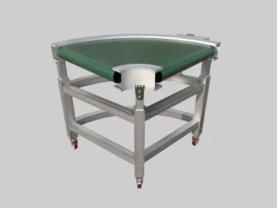 Belt Conveyor Low-poly 3D model purchase