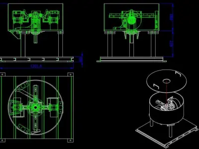 Mixer Press 3D model