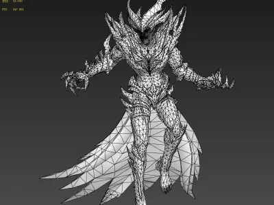 Hell devil 3D model