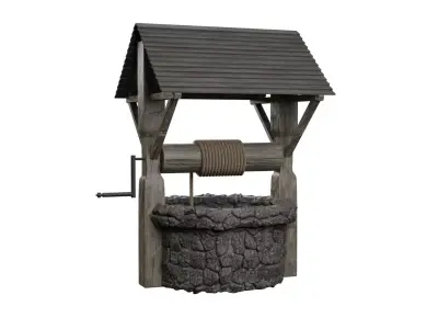 Medieval Well 3D model buy