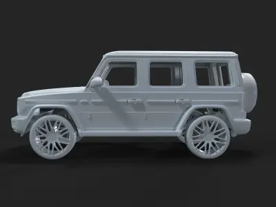 Mercedes Benz G-Class G63 3D print model by amanultimate96
