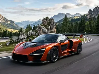 Futuristic Sports Car Concept Supercar 3D Print Model Vehicle  3D print model