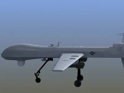 MQ-9 Reaper UAV 3D model