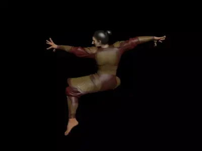  war dance 3D model