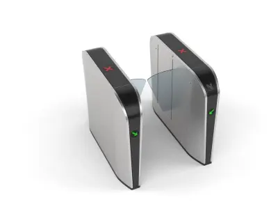 Automatic Turnstiles Gate 3D model purchase
