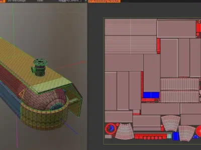 Fuel Tank Low Poly Model Low-poly 3D model