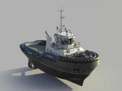 Tugboat  purchase 3D model