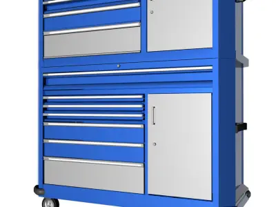 Cupboard R1 3D model