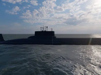 submarine- class Submarine 3D model purchase