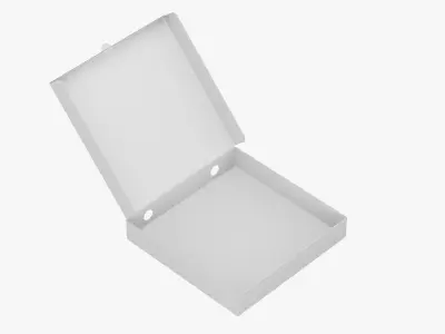 Pizza Box 3 3D model