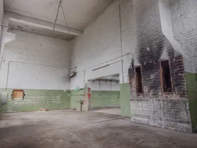 abandoned factory rooms 3D model