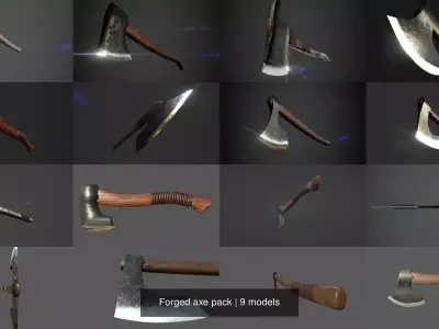 Forged axe pack