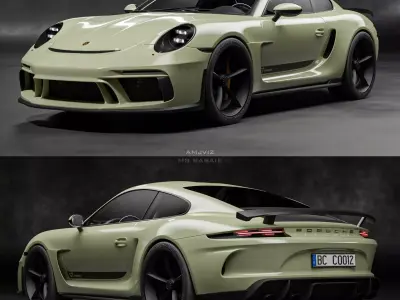 Porsche 911 Gt Free 3D model