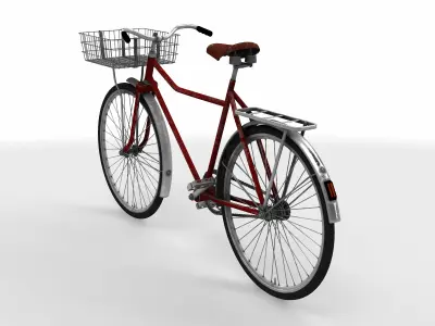vintage bike 3D model