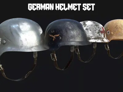 WW2 German Army Helmet PACK