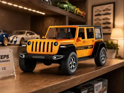 Offroad SUV Model 3D model