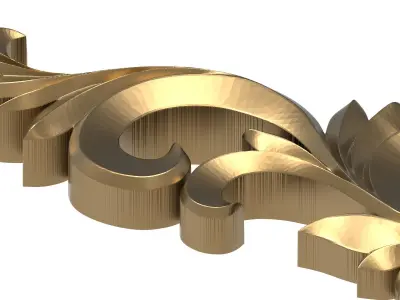  decorative pattern ready for 3D printing 3D model