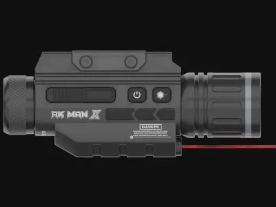 Tactical Laser Sight Type TARUM-210 3D model