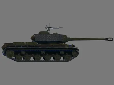 IS 2 1944 3D model