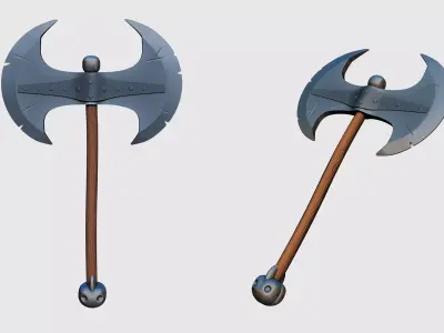 Axe of Astrid - how to train your dragon 3D print model