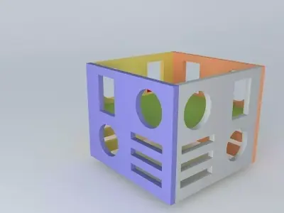 Module Plastic Playground Free 3D model