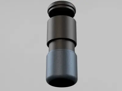 Canteen container 3D model