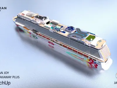 Norwegian Joy 3D model