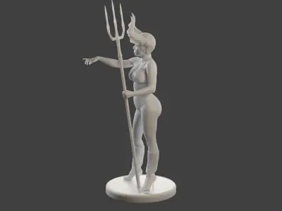 Dark Queen DQ1 004 3D print model