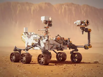 Perseverance Mars Rover 3D model purchase