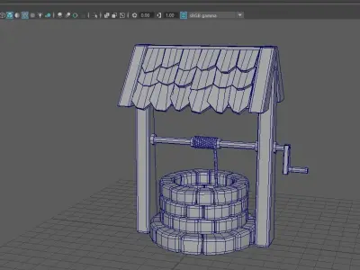 Water Well 3D model purchase