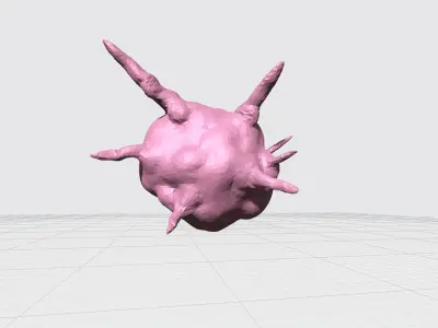 Action Explosion Effect part 2 Free 3D print model