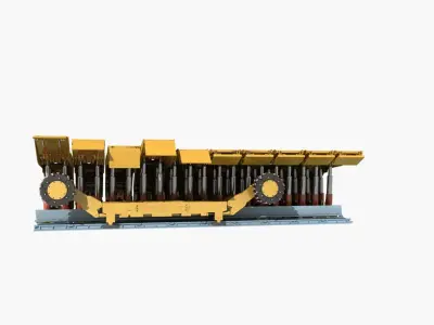  Longwall mining coal Shearer Loader RIGGED 