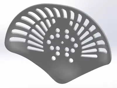High quality 3D Bar Stool model 3D model shop