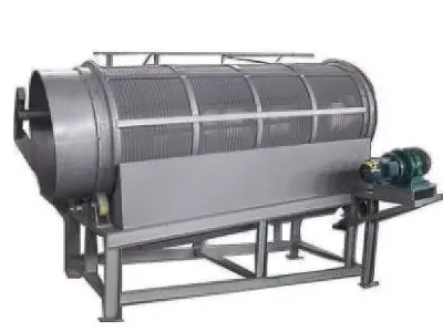 Rotary Trommel Drum Screening and Separation Machine 3D model