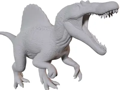 Spinosaurus For 3dprint 3D print model