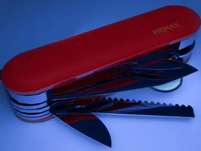 Swiss Army Knife Free 3D model
