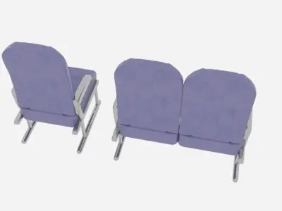 Plane Seat  3D model