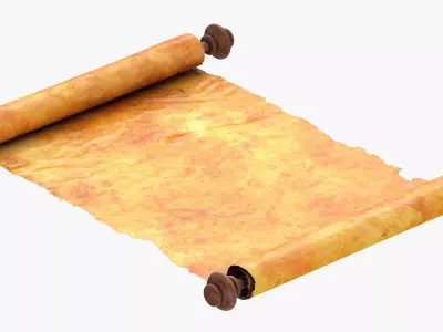 Scroll Open 02 3D model