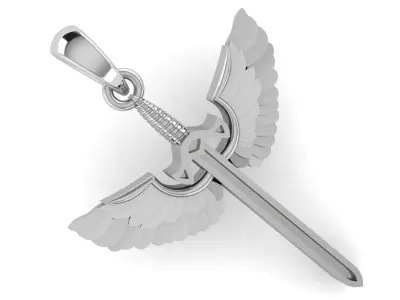 CROSS PENDANT CR179 3D print model