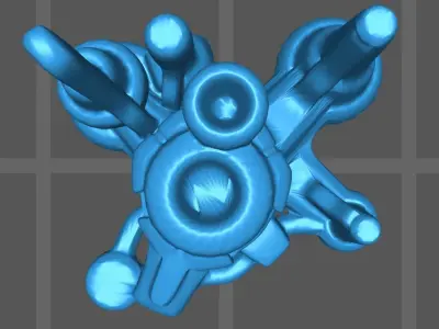 Starcraft Armory 3D print model