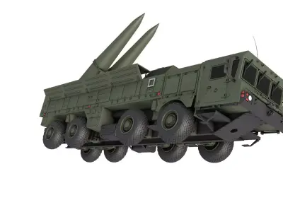 9K720 Iskander 3D model buy