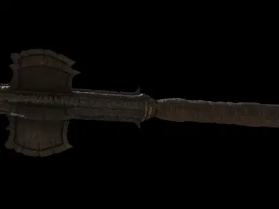 Wand old weapon 3D model