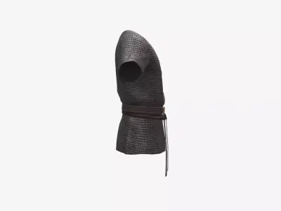 Ancient Armor ChainMail 3D Model Game Ready PBR Low Poly Low-poly 3D model